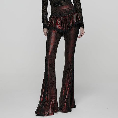 Gothic Schlagrockhose