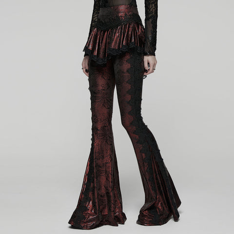 Gothic Schlagrockhose