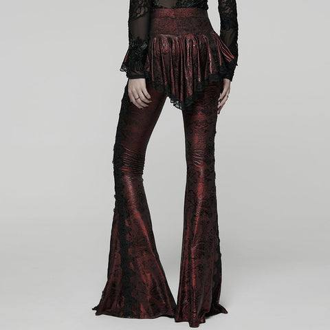 Gothic Schlagrockhose