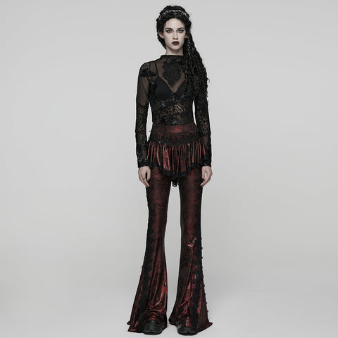 Gothic Schlagrockhose