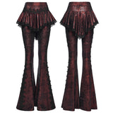 Gothic Schlagrockhose