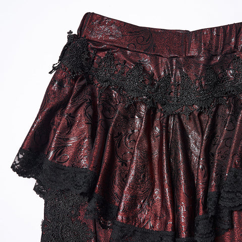 Gothic Schlagrockhose