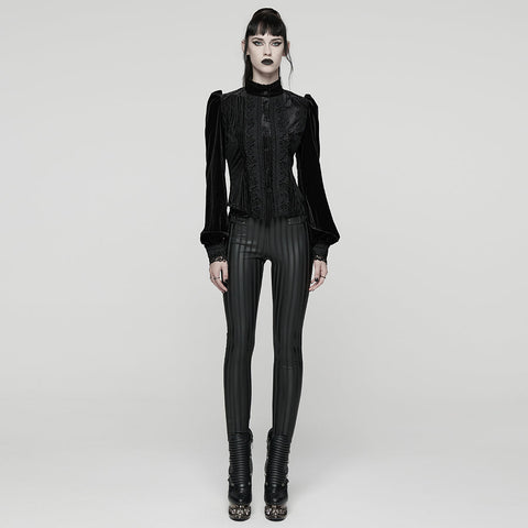 Gothic Stretch-Leggings