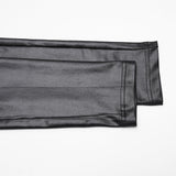 Punk-Leggings mit gekreuzten Bündchen