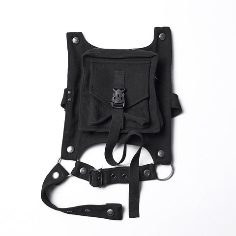 Punk Leggings mit abnehmbaren Beintaschen