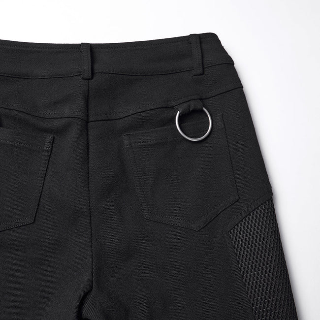 Punk Leggings mit abnehmbaren Beintaschen