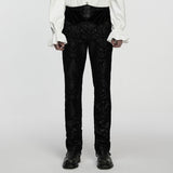 Gothic Retro Jacquard bestickte Hose