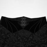 Gothic Retro Jacquard bestickte Hose