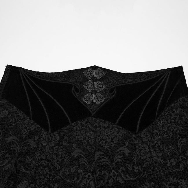 Gothic Retro Jacquard bestickte Hose
