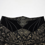 Gothic Retro Jacquard bestickte Hose