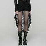 Gothic Retro Spitzenshorts