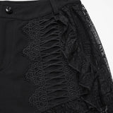 Gothic Retro Spitzenshorts