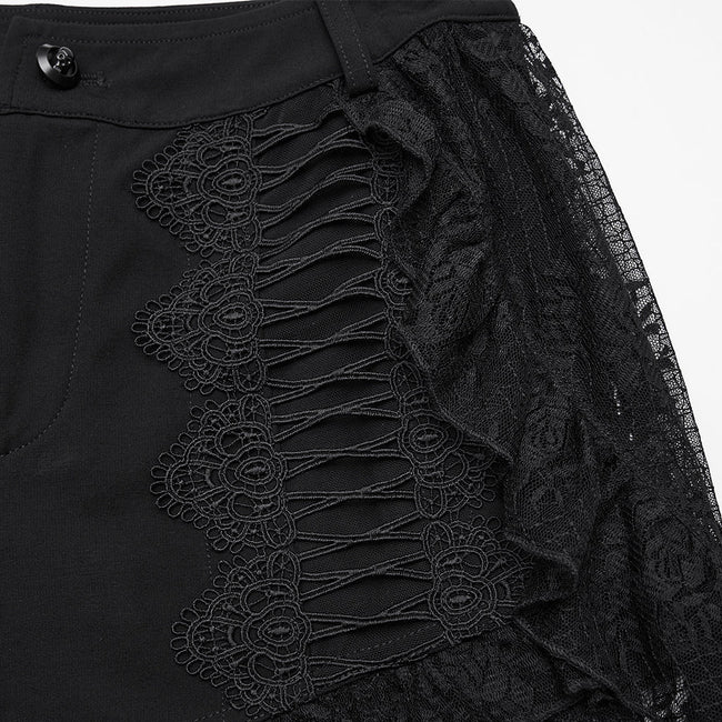 Gothic Retro Spitzenshorts