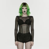 Punk-Shorts mit niedrigem Bund