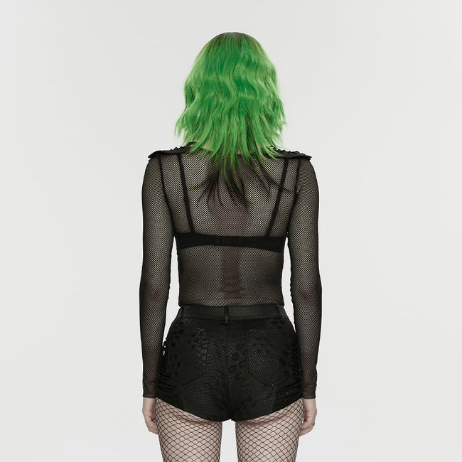 Punk-Shorts mit niedrigem Bund