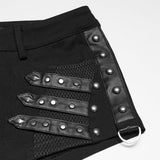 Punk-Shorts mit niedrigem Bund und individueller Gestaltung