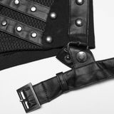 Punk-Shorts mit niedrigem Bund und individueller Gestaltung