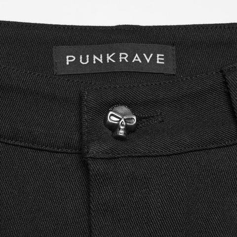 Punk-Shorts mit niedrigem Bund und individueller Gestaltung