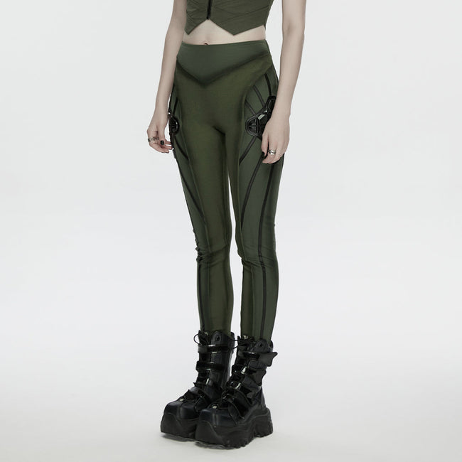 Cyberpunk-Techwear-Leggings