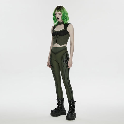 Cyberpunk-Techwear-Leggings
