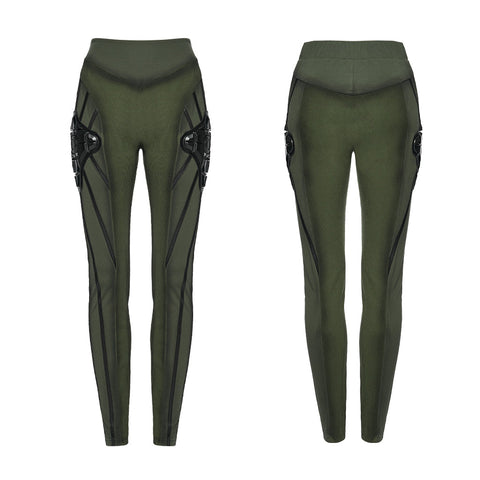 Cyberpunk-Techwear-Leggings
