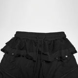 Punk-Hosen mit Bündchen für Damen