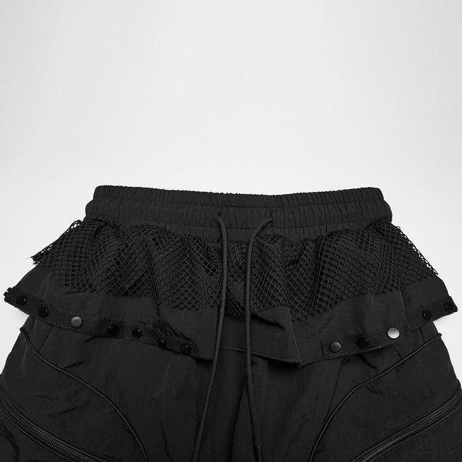 Punk-Hosen mit Bündchen für Damen