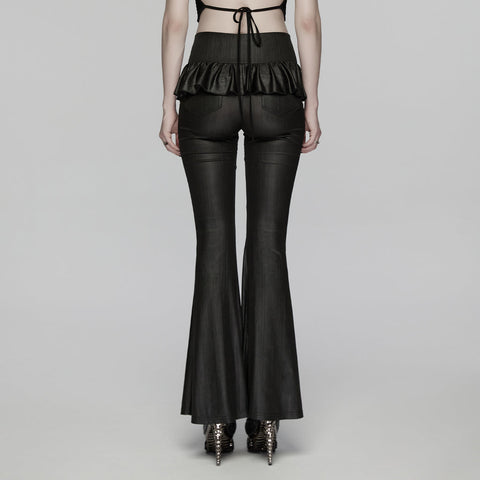 Elegante Schlaghosen im Gothic-Stil
