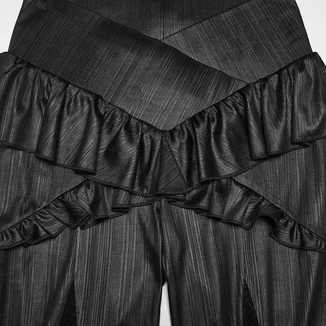 Elegante Schlaghosen im Gothic-Stil