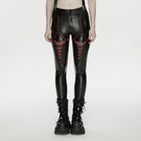Cyberpunk-Lederleggings