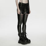 Cyberpunk-Lederleggings