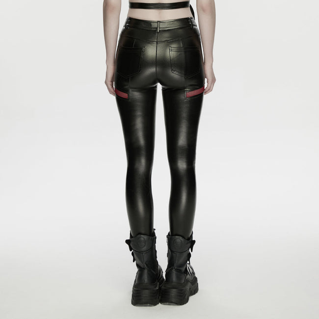 Cyberpunk-Lederleggings