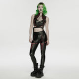 Cyberpunk-Lederleggings
