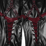 Cyberpunk-Lederleggings
