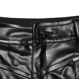 Cyberpunk-Lederleggings