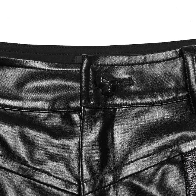 Cyberpunk-Lederleggings