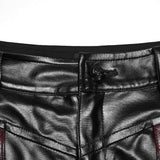 Cyberpunk-Lederleggings