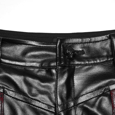Cyberpunk-Lederleggings