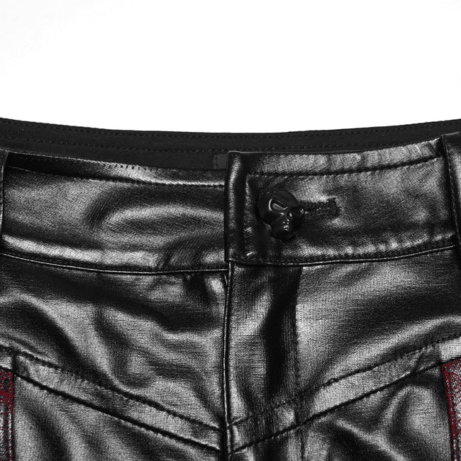 Cyberpunk-Lederleggings