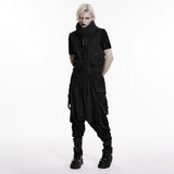 Wasteland Used-Look-Hose mit tiefem Schritt