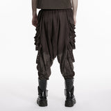 Wasteland Used-Look-Hose mit tiefem Schritt