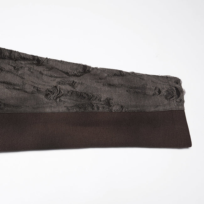 Wasteland Used-Look-Hose mit tiefem Schritt