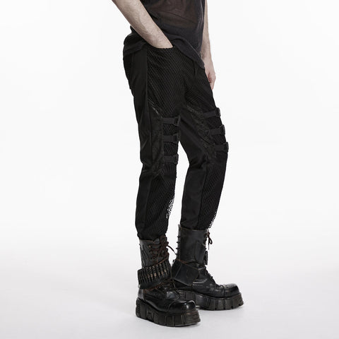 Punk-minimalistische Schnallenhose