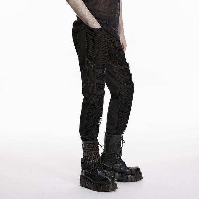 Punk-minimalistische Schnallenhose