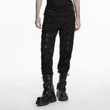 Punk-minimalistische Schnallenhose