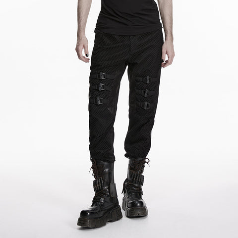 Punk-minimalistische Schnallenhose