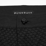 Punk-minimalistische Schnallenhose