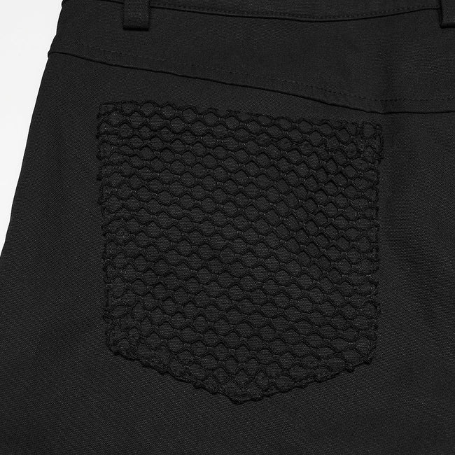 Punk-minimalistische Schnallenhose