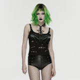 Punk-Metal-Hotpants für Damen