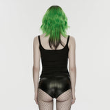 Punk-Metal-Hotpants für Damen